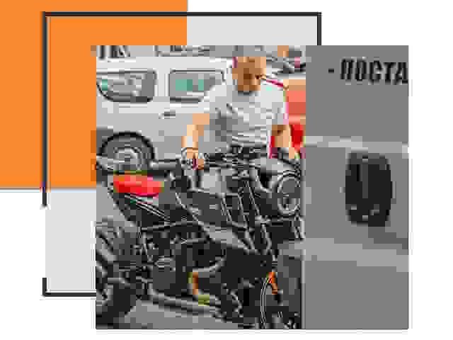 Перевозка мотоцикла по России - Услуги Перевозка-Мсс