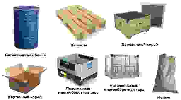 Тара для перевозки грузов в Миассе